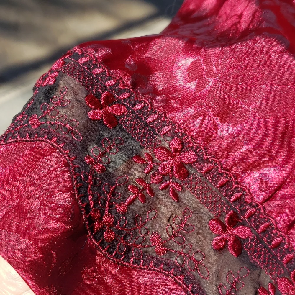 Exquisite vintage Linda Retro Peignor 2pc set - Picture 3 of 14